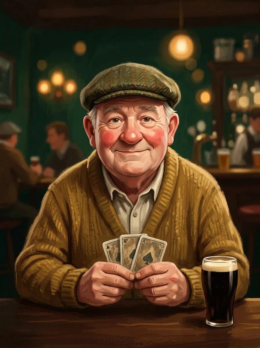 Hugh Jack, one of the pub regulars